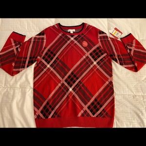 Women’s Plaid knit top